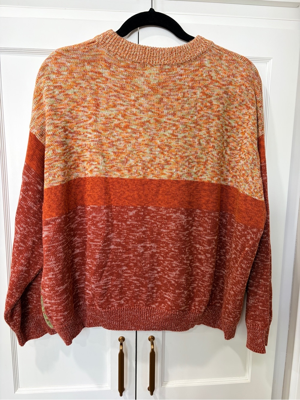 The Great Outdoors by THE GREAT. Scenic Mountain Crewneck Sweater - NEW - Picture 6 of 6